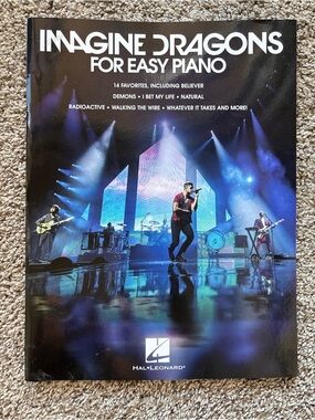 Imagine Dragons for Easy Piano Sheet Music Book by Hal Leonard